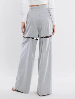 BCBGMAXAZRIA Laverne Oversized Trouser -Daily Wear Shop 1.30 B ADP20330 050 4