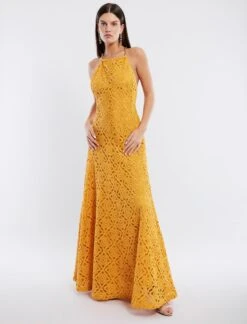 BCBGMAXAZRIA Miel Halter Dress 14 BCBGMAXAZRIA Miel Halter Dress -Daily Wear Shop 1.30 D ADU60350 712 2