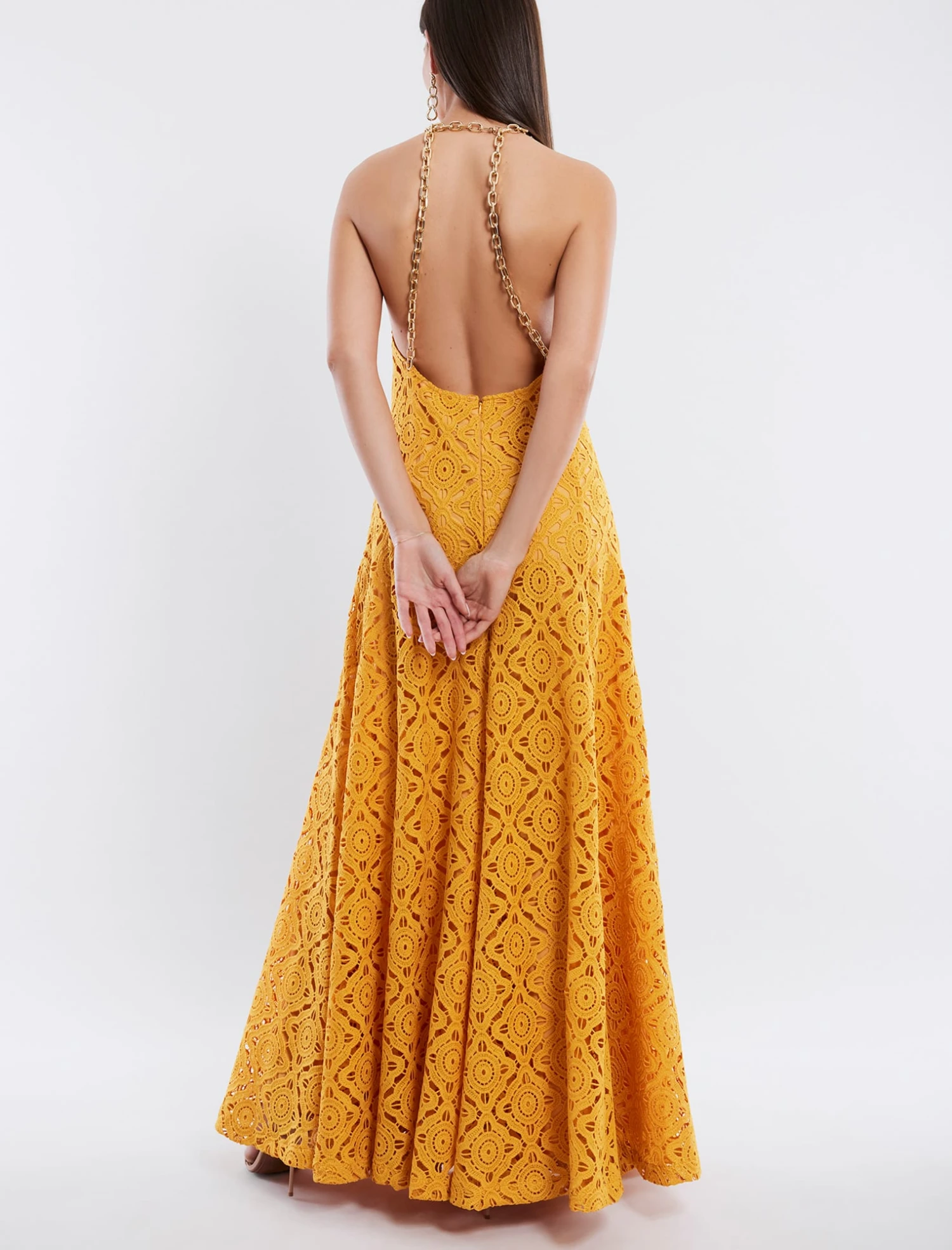 BCBGMAXAZRIA Miel Halter Dress 6 BCBGMAXAZRIA Miel Halter Dress - Image 4