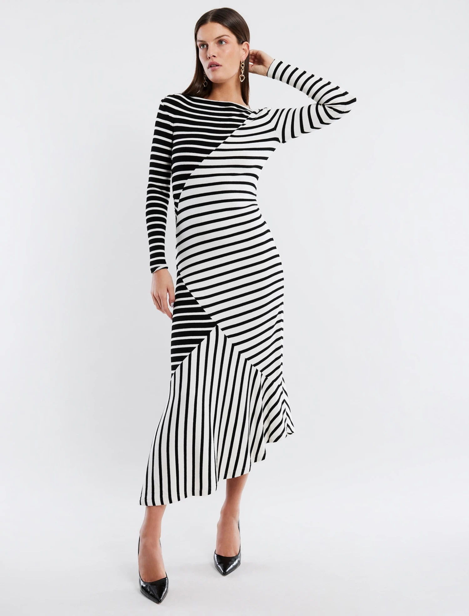 BCBGMAXAZRIA Risette Long Sleeve Dress 7 BCBGMAXAZRIA Risette Long Sleeve Dress - Image 5