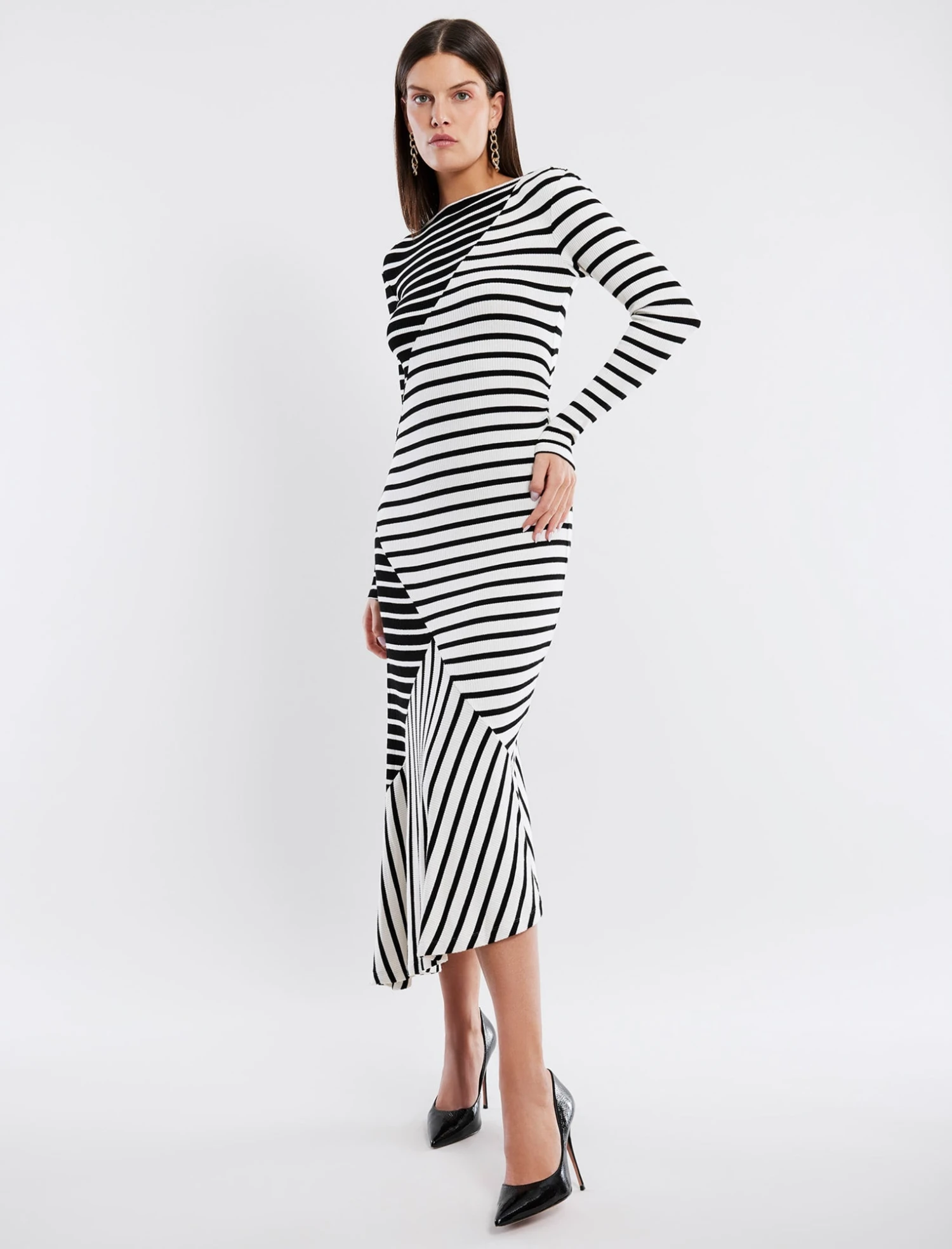 BCBGMAXAZRIA Risette Long Sleeve Dress 5 BCBGMAXAZRIA Risette Long Sleeve Dress - Image 3