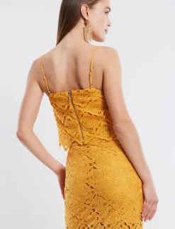 BCBGMAXAZRIA Maelle Crop Top -Daily Wear Shop 1.30 T ADU10351 712 4