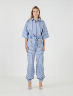BCBGMAXAZRIA Tusef Tie Jumpsuit -Daily Wear Shop 12.30 J ADM80303 451 778