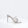BCBGMAXAZRIA Dorthi Sparkle Sandal Heel -Daily Wear Shop 1669747284