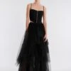 BCBGMAXAZRIA Layered Ruffle Tulle Skirt 2 BCBGMAXAZRIA Layered Ruffle Tulle Skirt -Daily Wear Shop 2.28 B 2VX2B44E BLK 1 HiRes