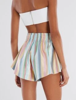 BCBGMAXAZRIA Penny Metallic High-Waisted Short -Daily Wear Shop 2.28 B AEF70392 961 4