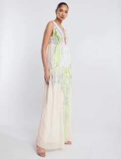 BCBGMAXAZRIA Eulanie Maxi Dress -Daily Wear Shop 2.28 D 23SRD185GE01 YB 3