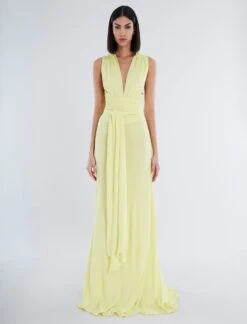 BCBGMAXAZRIA Campbell Maxi Dress -Daily Wear Shop 2.28 D 23SRD233VI02 GD 2