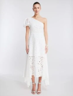 BCBGMAXAZRIA True Eyelet Dress -Daily Wear Shop 2.28 D ADR60382 100 2