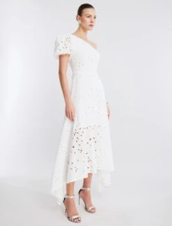 BCBGMAXAZRIA True Eyelet Dress -Daily Wear Shop 2.28 D ADR60382 100 3