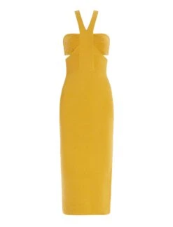 BCBGMAXAZRIA Abigail Halter Dress -Daily Wear Shop 2.28 D AJS50436 703 8