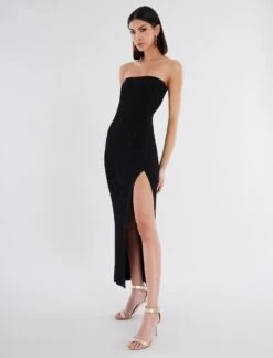 BCBGMAXAZRIA Poppy Side Slit Dress -Daily Wear Shop 2.28 D AJS50443 001 5