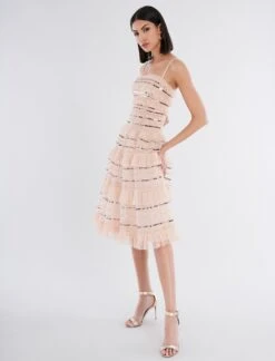 Best Seller 9 BCBGMAXAZRIA Mirielle Ruffle Dress