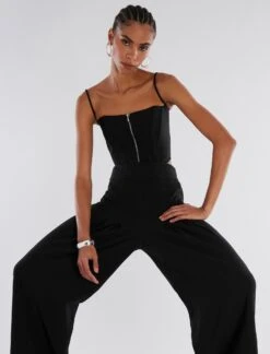 BCBGMAXAZRIA Bustier Crop Top