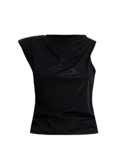 BCBGMAXAZRIA Asymmetrical Cap Sleeve Top -Daily Wear Shop 2.28 T ADT10399 001 8