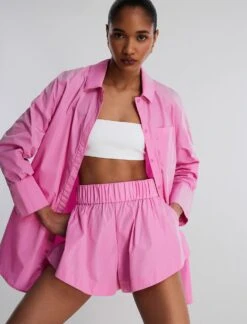 BCBGMAXAZRIA Serena High-Waisted Short -Daily Wear Shop 3.30 B AFD70480 672 6