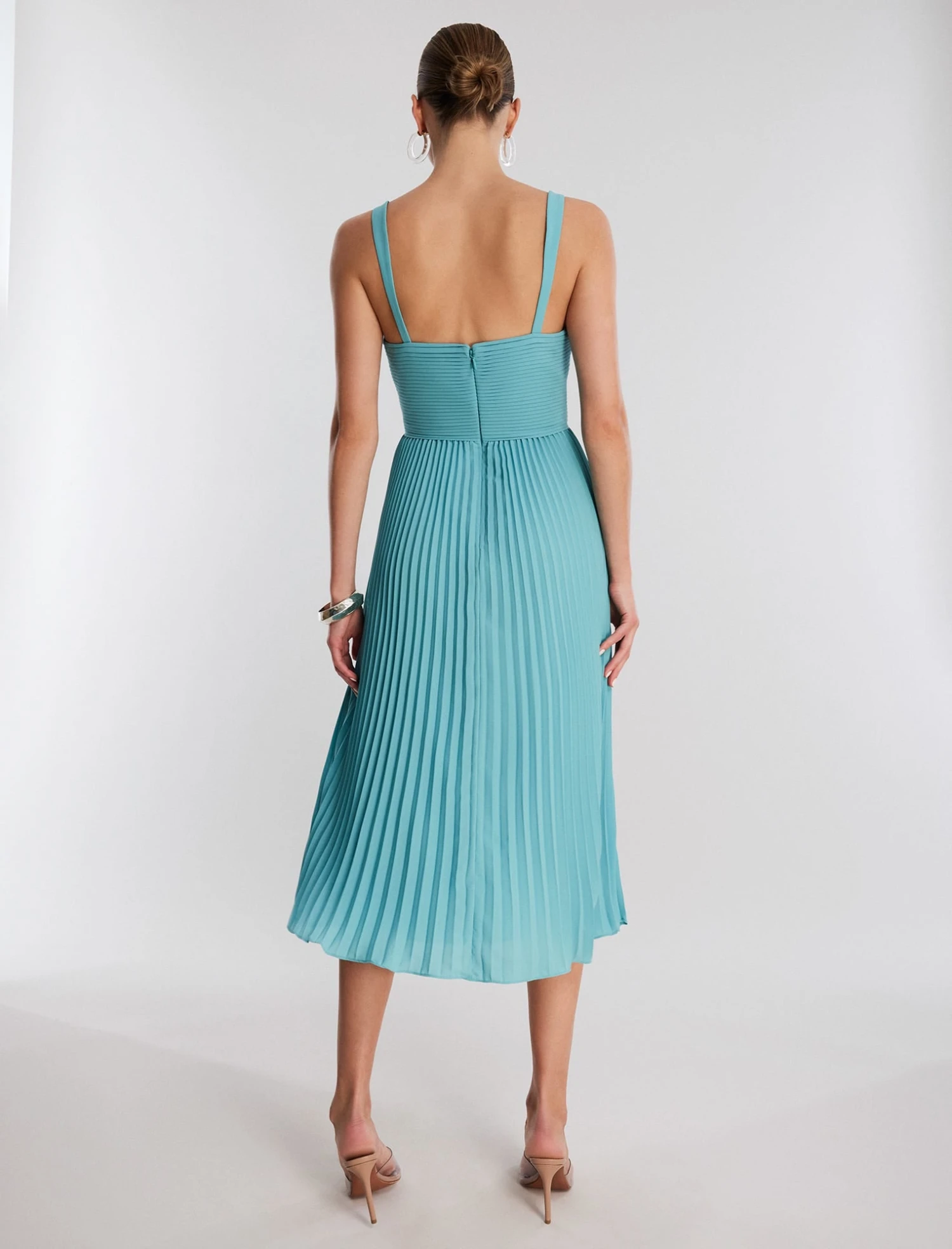 BCBGMAXAZRIA Beatrice Fit-And-Flare Midi Dress 6 BCBGMAXAZRIA Beatrice Fit-And-Flare Midi Dress - Image 4