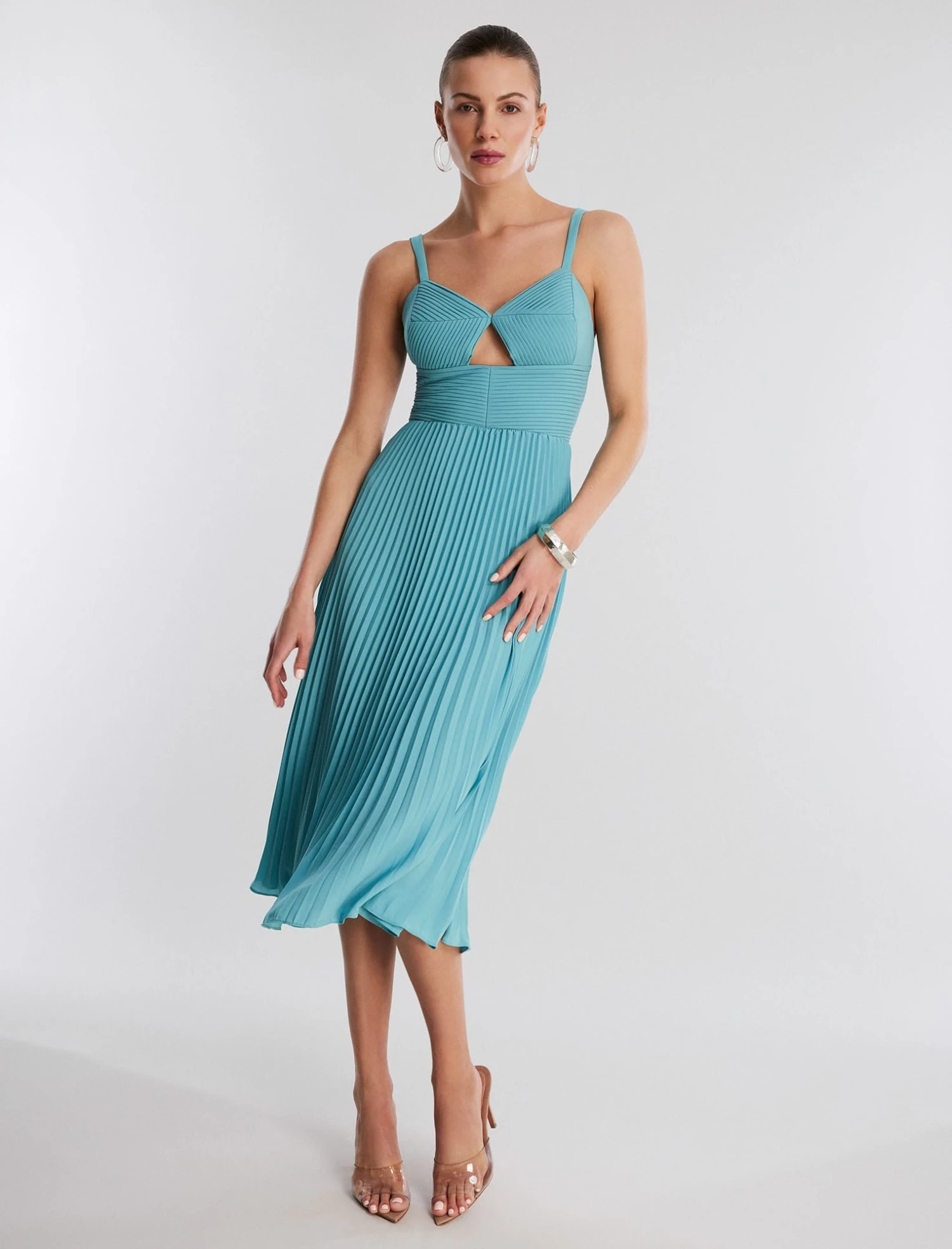 BCBGMAXAZRIA Beatrice Fit-And-Flare Midi Dress 7 BCBGMAXAZRIA Beatrice Fit-And-Flare Midi Dress - Image 5