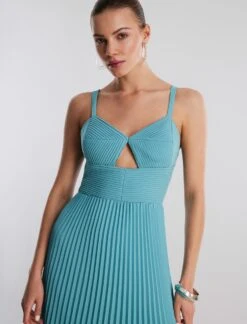 BCBGMAXAZRIA Beatrice Fit-And-Flare Midi Dress 16 BCBGMAXAZRIA Beatrice Fit-And-Flare Midi Dress -Daily Wear Shop 3.30 D 2X01D28E TUQ 6