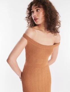 BCBGMAXAZRIA Antoinette Asymmetrical Ruffle Dress -Daily Wear Shop 3.30 D 2XX1S08E TAN 6 2d2dc489 d107 4ae7 b6b0 ea1101dc5346