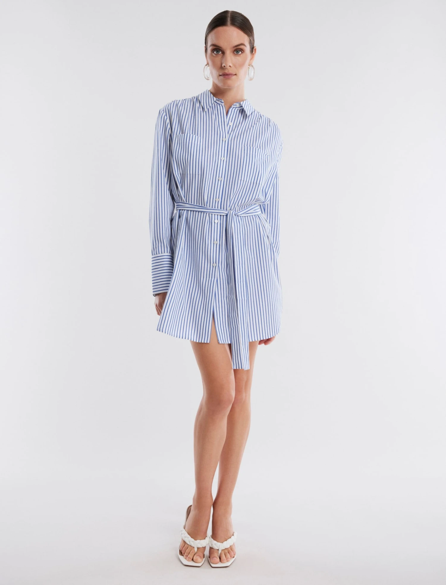 BCBGMAXAZRIA Roland Shirt Dress 3 BCBGMAXAZRIA Roland Shirt Dress - Image 2