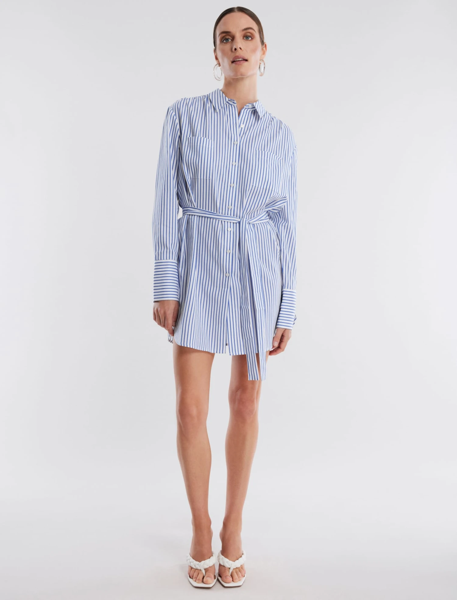 BCBGMAXAZRIA Roland Shirt Dress 6 BCBGMAXAZRIA Roland Shirt Dress - Image 5