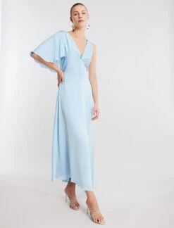 BCBGMAXAZRIA Avalon Asymmetrical Dress -Daily Wear Shop 3.30 D GAS60456 452 3