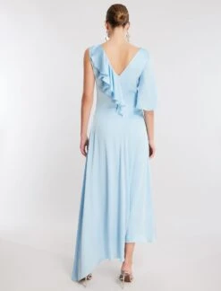 BCBGMAXAZRIA Avalon Asymmetrical Dress -Daily Wear Shop 3.30 D GAS60456 452 4
