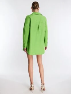 BCBGMAXAZRIA Collared Button-Up Top -Daily Wear Shop 3.30 T AFD10481 312 4