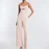 BCBGMAXAZRIA Erin Bustier Jumpsuit -Daily Wear Shop 4.30 B 2X03D09E PNK 1