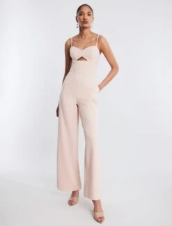 BCBGMAXAZRIA Erin Bustier Jumpsuit