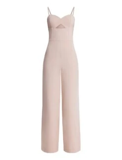 BCBGMAXAZRIA Erin Bustier Jumpsuit -Daily Wear Shop 4.30 B 2X03D09E PNK 8