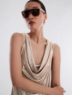 BCBGMAXAZRIA Soren Draped Mini Dress -Daily Wear Shop 4.30 D ADT60534 105 6