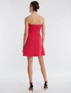 BCBGMAXAZRIA Delilah Strapless Belted Mini Dress -Daily Wear Shop 4.30 D AEK60521 651 4