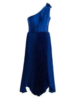 BCBGMAXAZRIA Lola Satin Midi Dress -Daily Wear Shop 4.30 D GAS60524 425 8