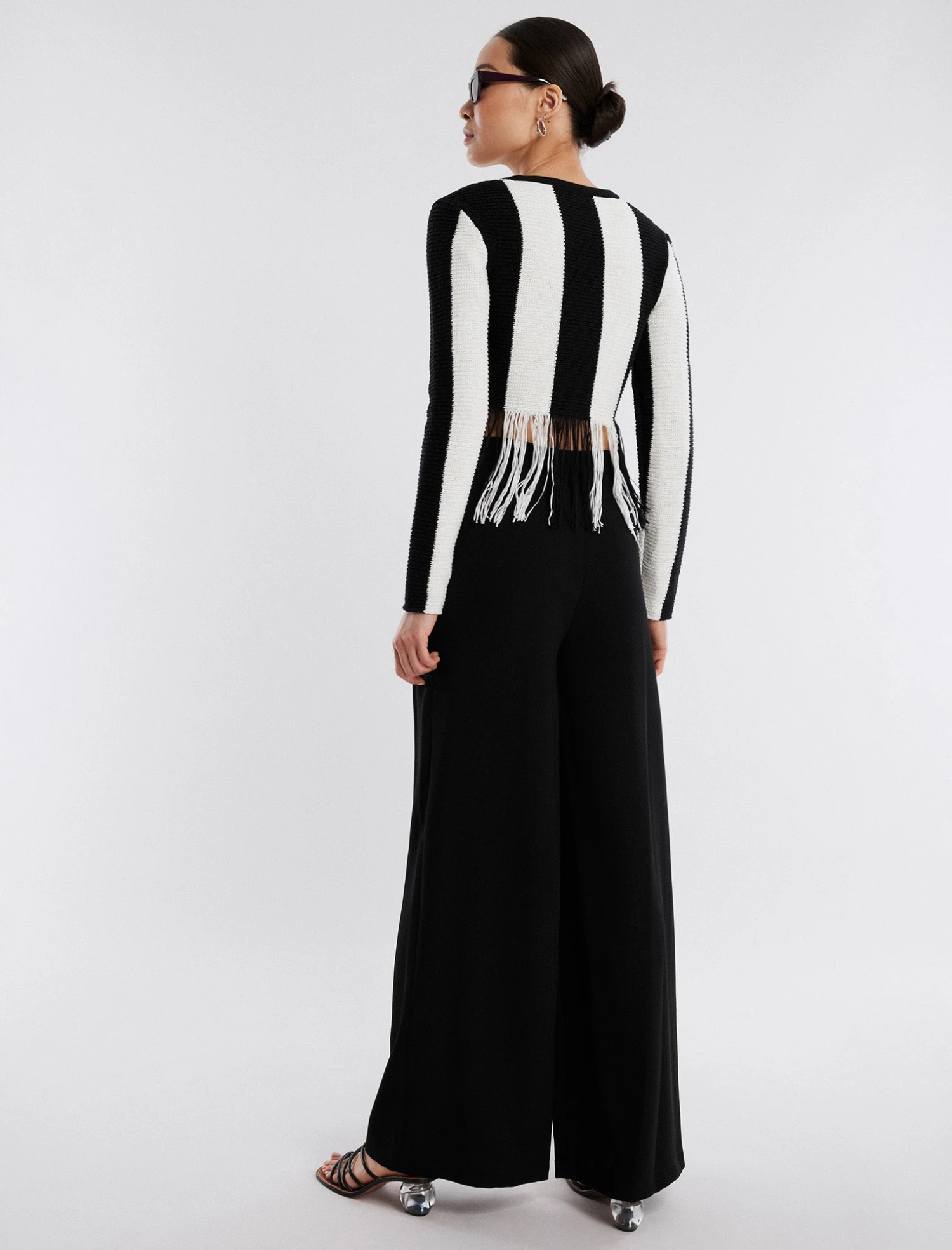 BCBGMAXAZRIA Nico Fringe Crop Top 6 BCBGMAXAZRIA Nico Fringe Crop Top - Image 4