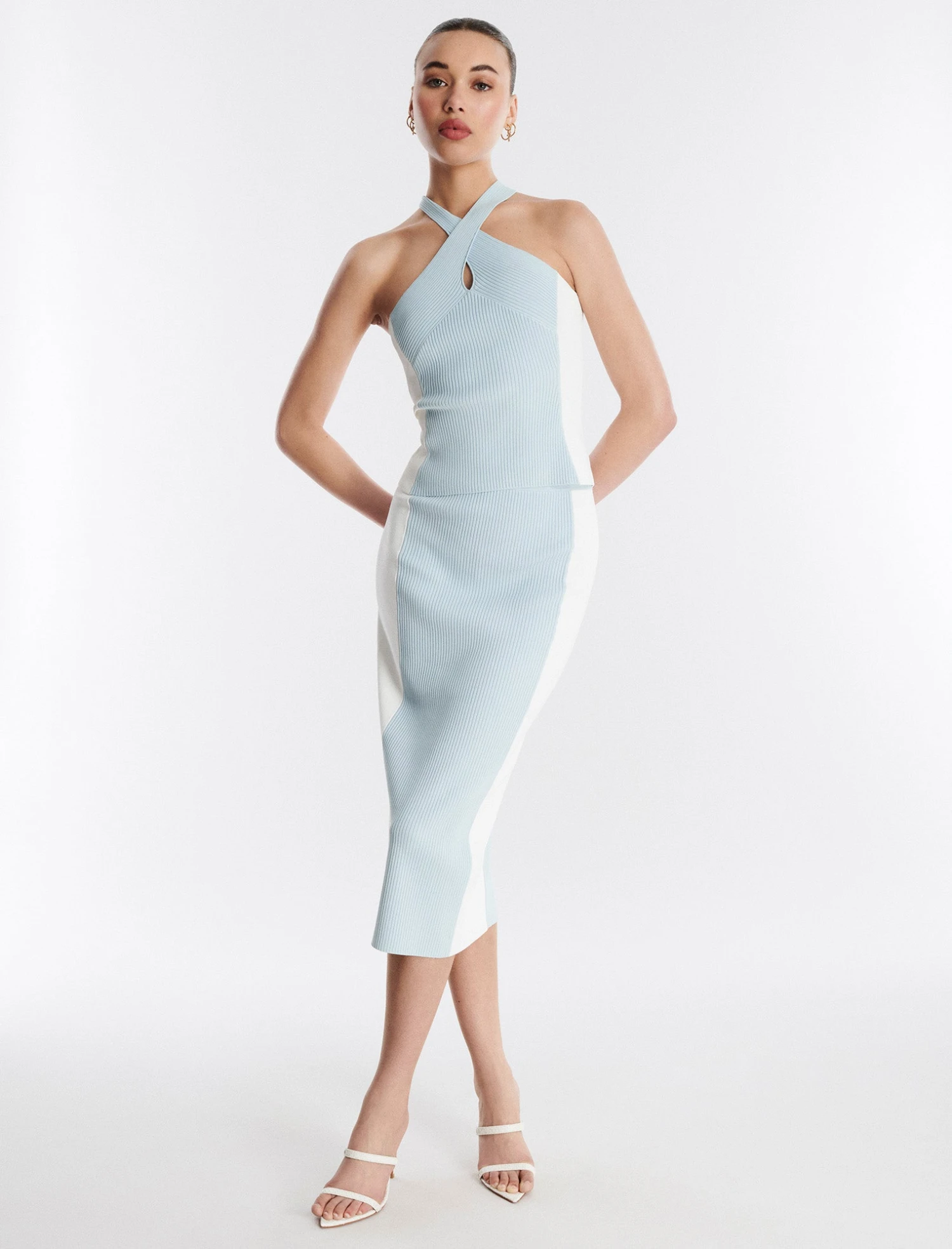 BCBGMAXAZRIA Rebel Bodycon Midi Skirt 4 BCBGMAXAZRIA Rebel Bodycon Midi Skirt - Image 2