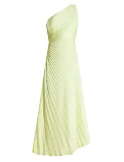BCBGMAXAZRIA Acacia One Shoulder Satin Gown -Daily Wear Shop 5.30 D GAS60549 330 8