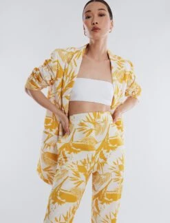 BCBGMAXAZRIA Madison Taffeta Slim Trouser -Daily Wear Shop 530 B AGW20583 705 6