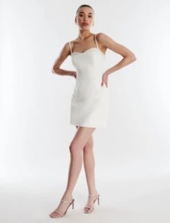 BCBGMAXAZRIA Frankie A-Line Mini Dress -Daily Wear Shop 6.30 D MY03D25E OFF 5