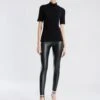 BCBGMAXAZRIA Faux Leather Legging -Daily Wear Shop 7.30 B 2BX6B08E BLK 1