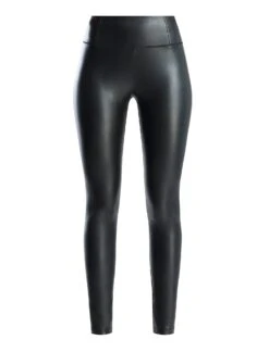 BCBGMAXAZRIA Faux Leather Legging -Daily Wear Shop 7.30 B 2BX6B08E BLK 8