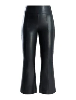 BCBGMAXAZRIA Faux Leather Crop Pant -Daily Wear Shop 7.30 B 2Y05B35E BLK 8