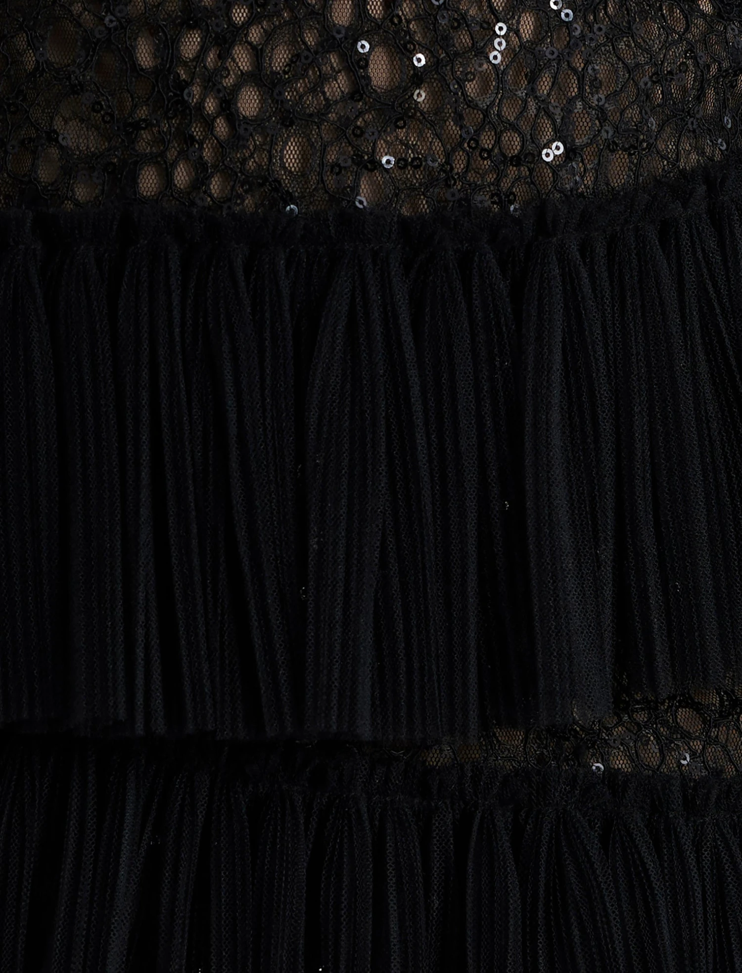 BCBGMAXAZRIA Lilia Pleated Ruffle Lace Mini Dress 9 BCBGMAXAZRIA Lilia Pleated Ruffle Lace Mini Dress - Image 7