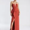 BCBGMAXAZRIA Daphne Peplum Gown -Daily Wear Shop 7.30 D MY05D10E R9C 1