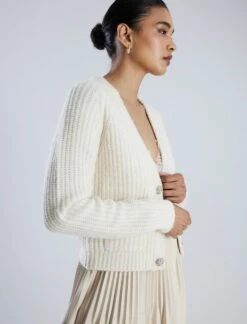 BCBGMAXAZRIA Raglan Sleeve Cardigan Sweater -Daily Wear Shop 7.30 T 2YX5S63E SS3 3