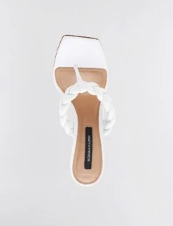 BCBGMAXAZRIA Bella Braided Sandal Heel -Daily Wear Shop MX2BEL11 5