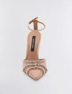 BCBGMAXAZRIA Navino Sparkle Mesh Pump Heel -Daily Wear Shop MX2NAV28 2