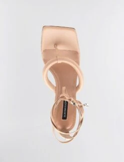 BCBGMAXAZRIA Pelia Thong Sandal Heel -Daily Wear Shop MX2PEL28 5